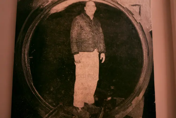 Historic image representing Biewer's early move into pressure treated lumber in 1962