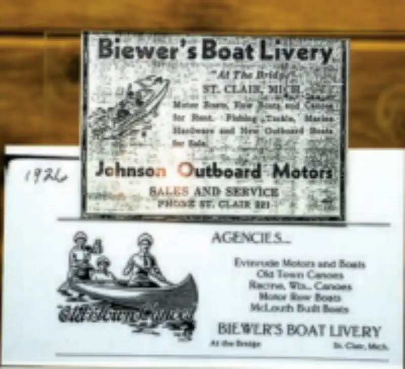 Historic image representing Biewer Boat Livery in 1920