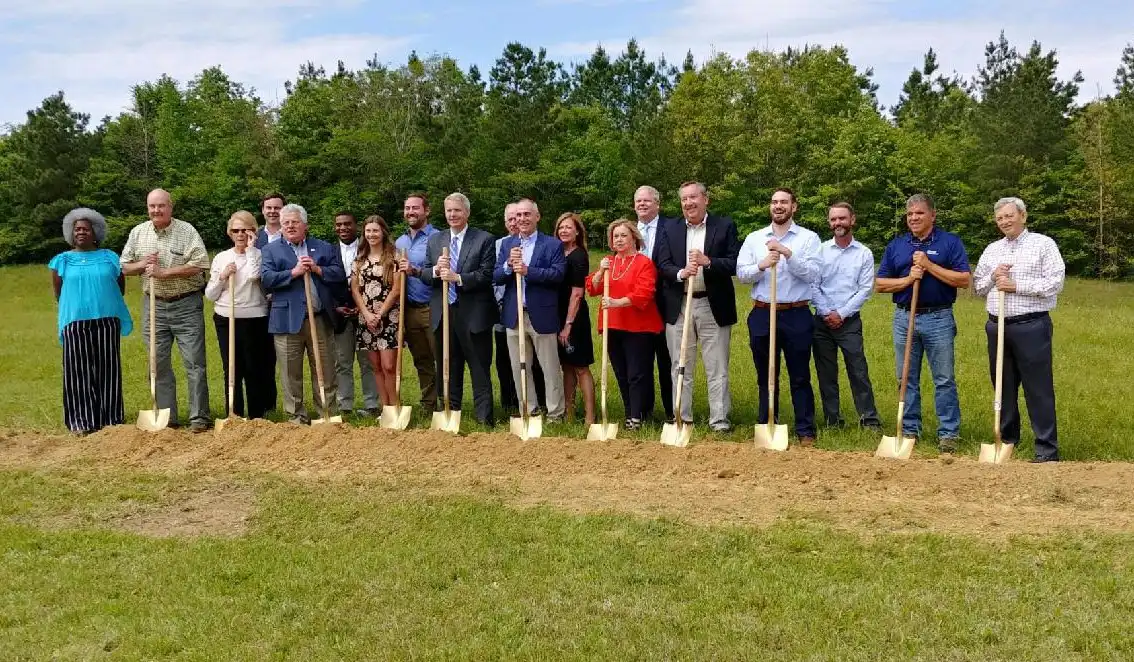 Historic image representing Biewer's new sawmill in Winona, Mississippi in 2022